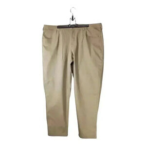 Bluffworks Palma Chino Pants Casual Straight High Rise Green Women's `16 Petite